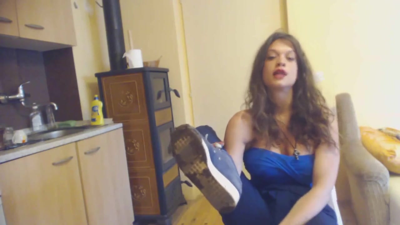teen 18+ goddess wants you to clean her dirty sneakers by Foot Girls