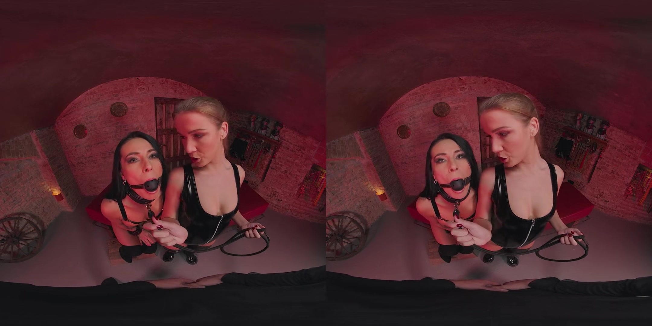 BDSM: Submissive Anal Holes; MFF Threesome with Domme and Sub