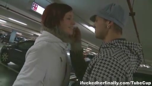 This gorgeous redhead is finally going to let her man fuck her