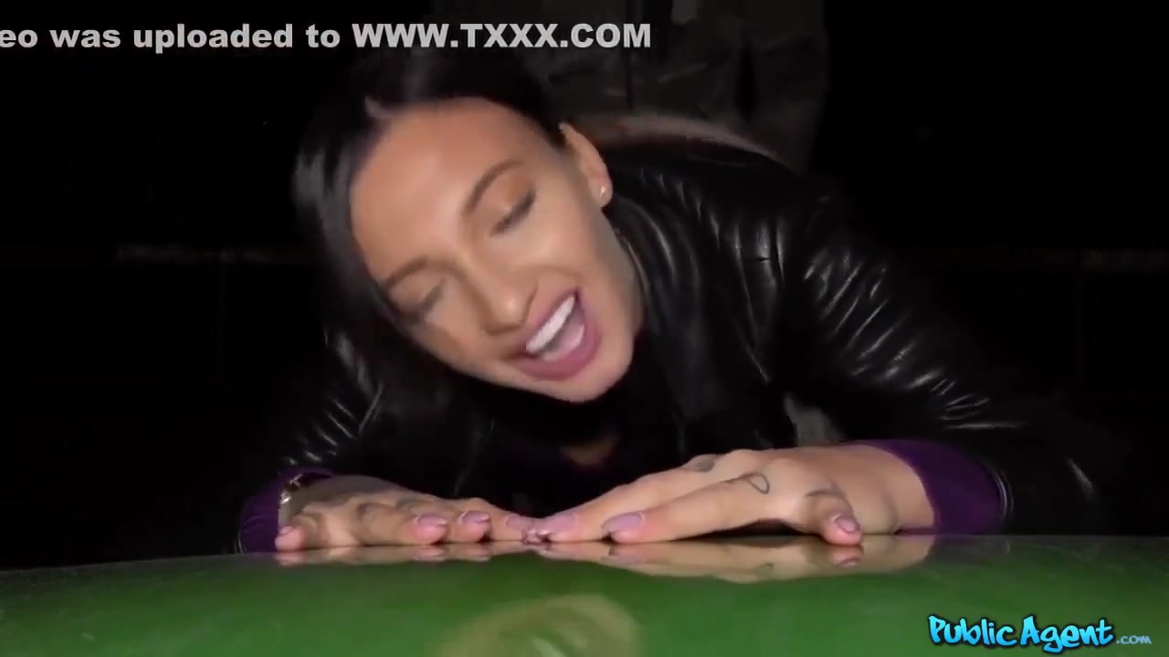Thomas Hyka And Adel Asanty - Inked Hoe With Pierced Nipples Gets Fucked In Public