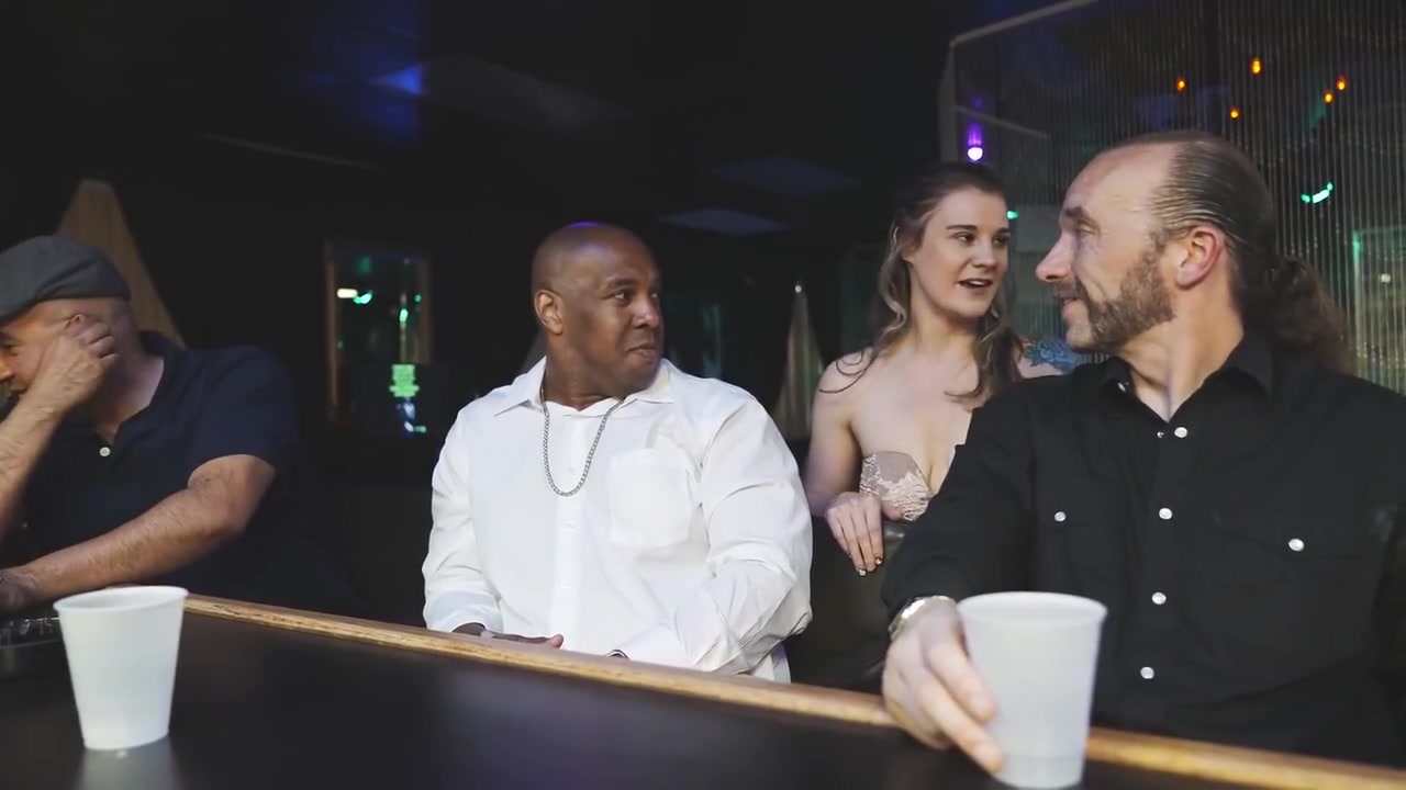 Sweet Waitress Gangbang
