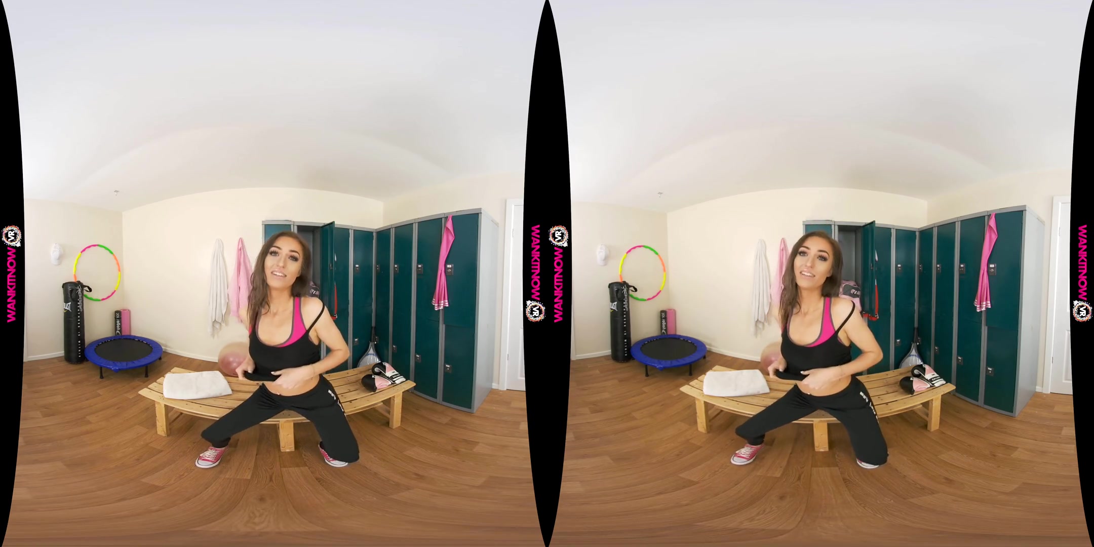 Jizzles in Gym Jerk - WankitnowVR