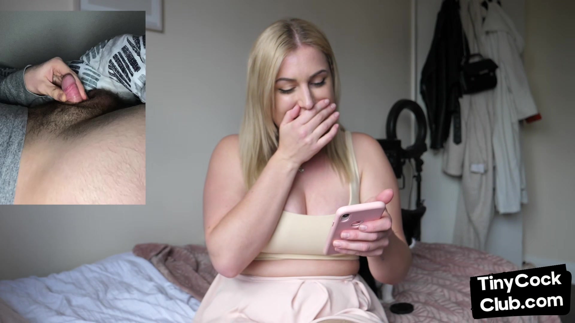 SPH solo lady talks dirty about small cocks on her phone