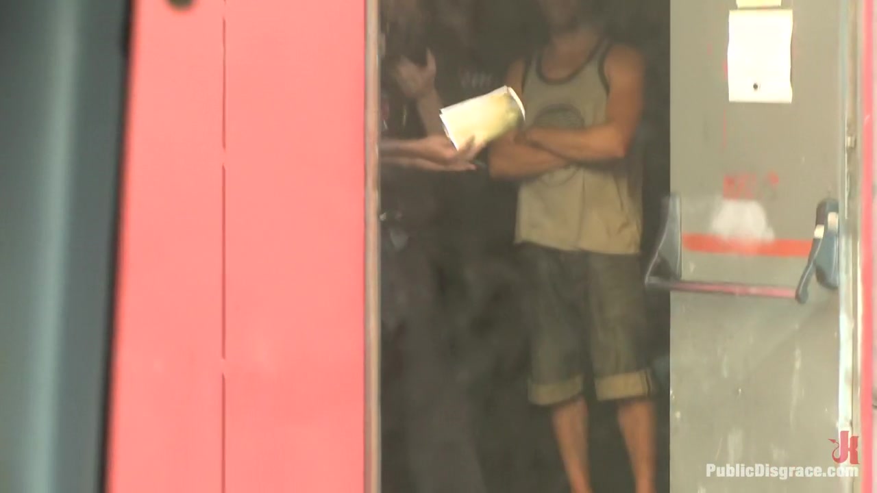 Spanish Hottie Naked and Fucked in Public