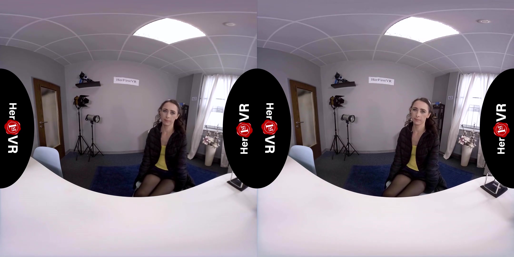 Sofia - First VR Casting - Petite Shaved teen 18+ POV Hardcore