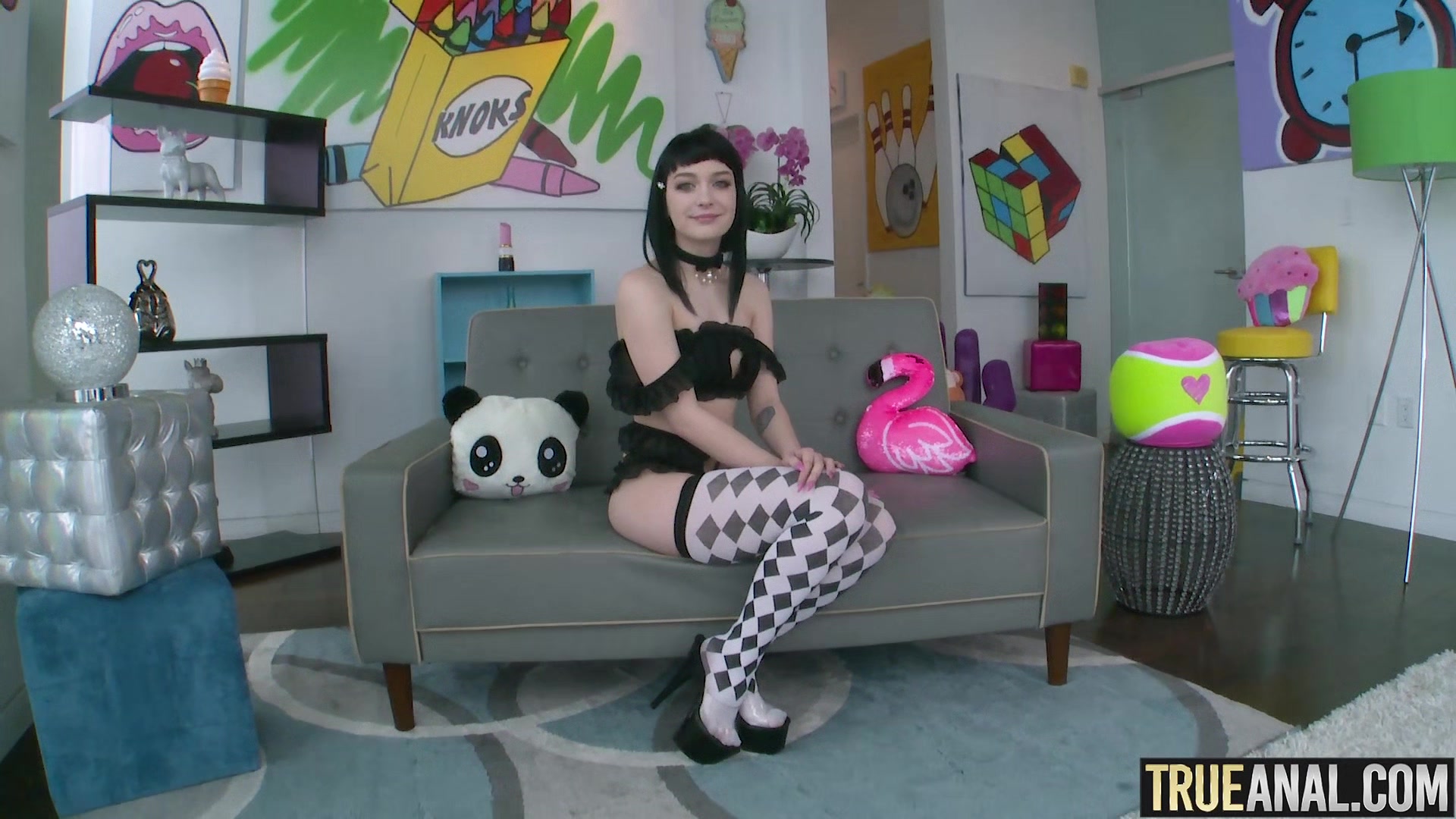 TRUE ANAL Gaping Nala Nova's tight virgin ass
