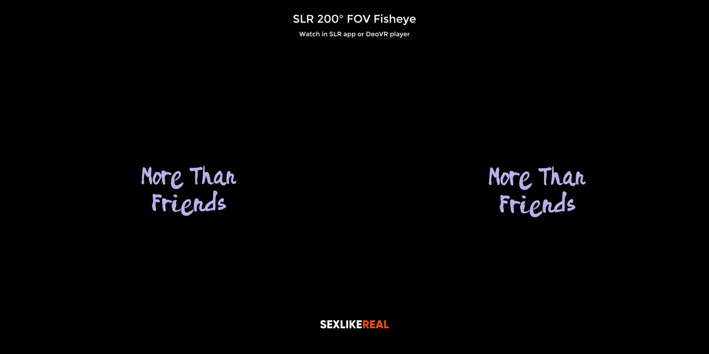 More Than Friends - SLROriginals