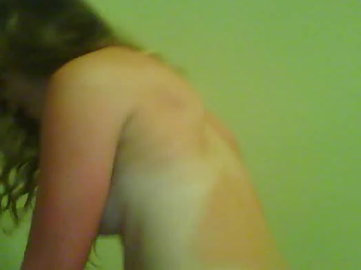 That bitch was punished right on amateur webcam