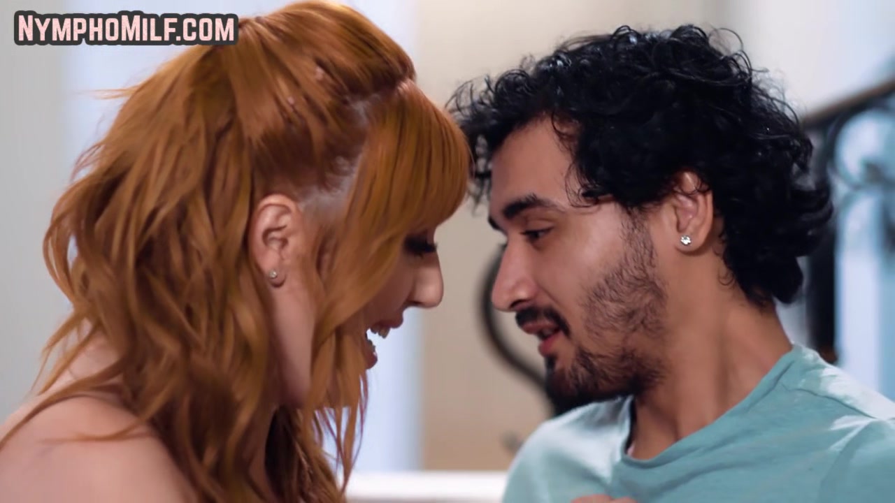 Amazing redhead hairypussy MILF with bigass rides cock