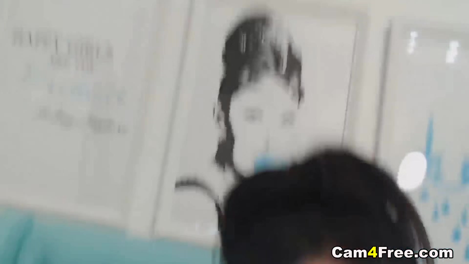 Cute Brunette Makes Her Pussy Wet