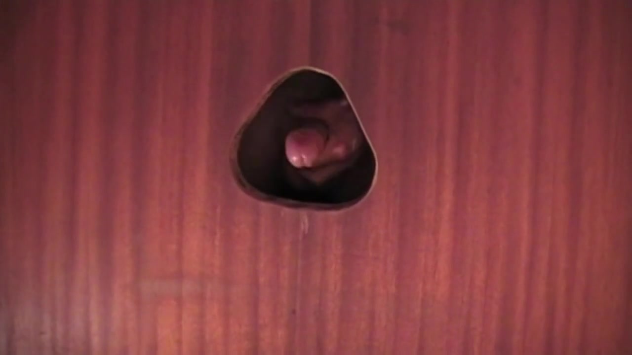 Femiante twink suck XXL cock in glory holes and fucked in a sling - CrunchBoy