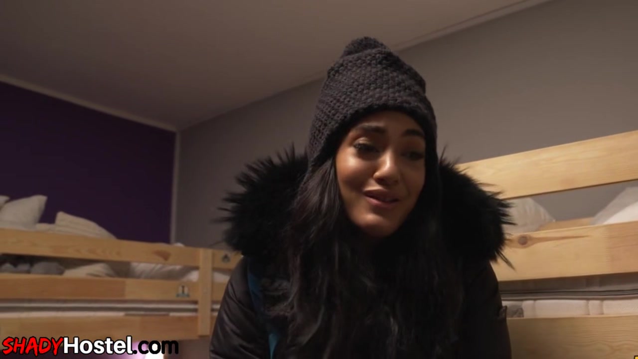 Sexy hostel Latina banged by roommate in doggystyle