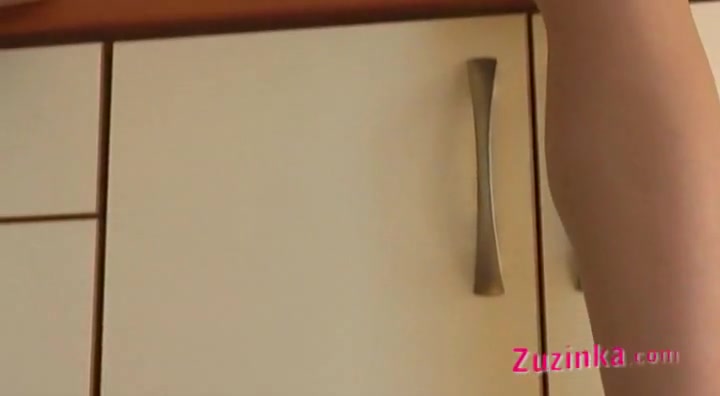 Morning sex in the kitchen with Zuzinka