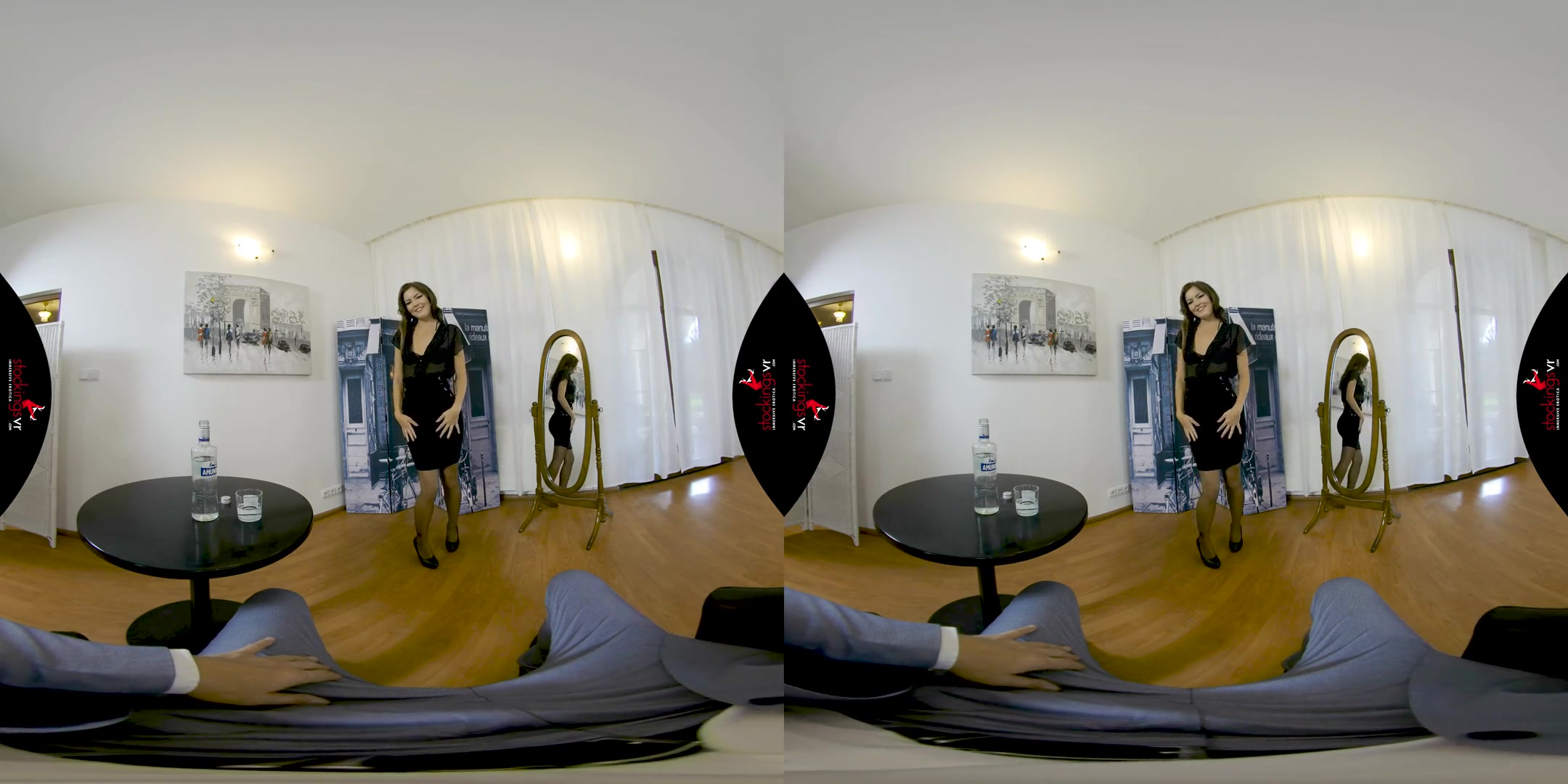 Posh Lady Lapdance - Hot Pornstar Sucks your Cock in VR