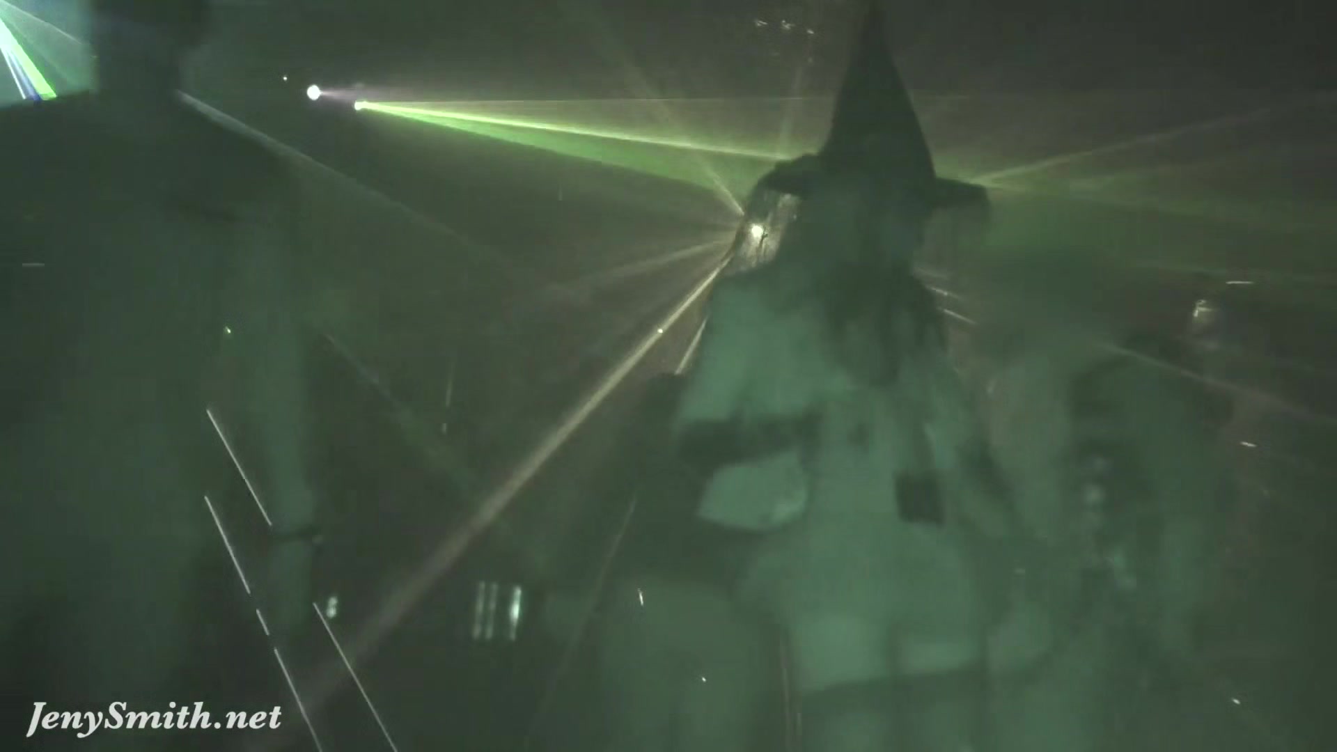 Crazy Halloween bottomless. Upskirt and real in night club by Jeny Smith