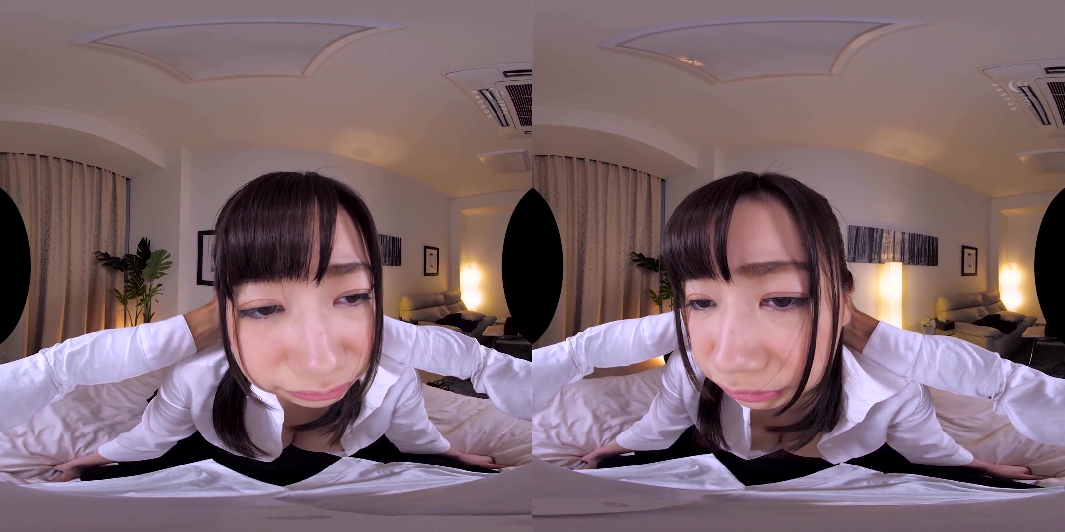 Night Crawling on Your Female Boss 2 - Big Tits Asian Blowjob