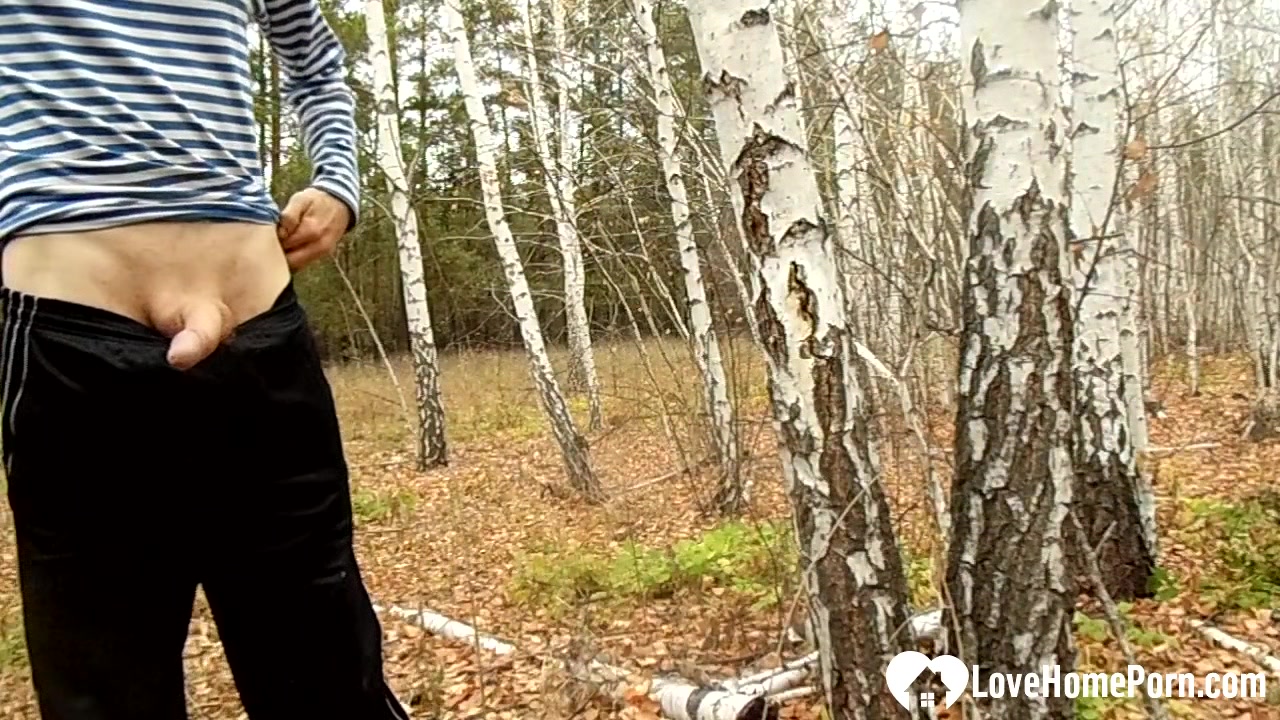 Fucking my stepmom during a nice walk