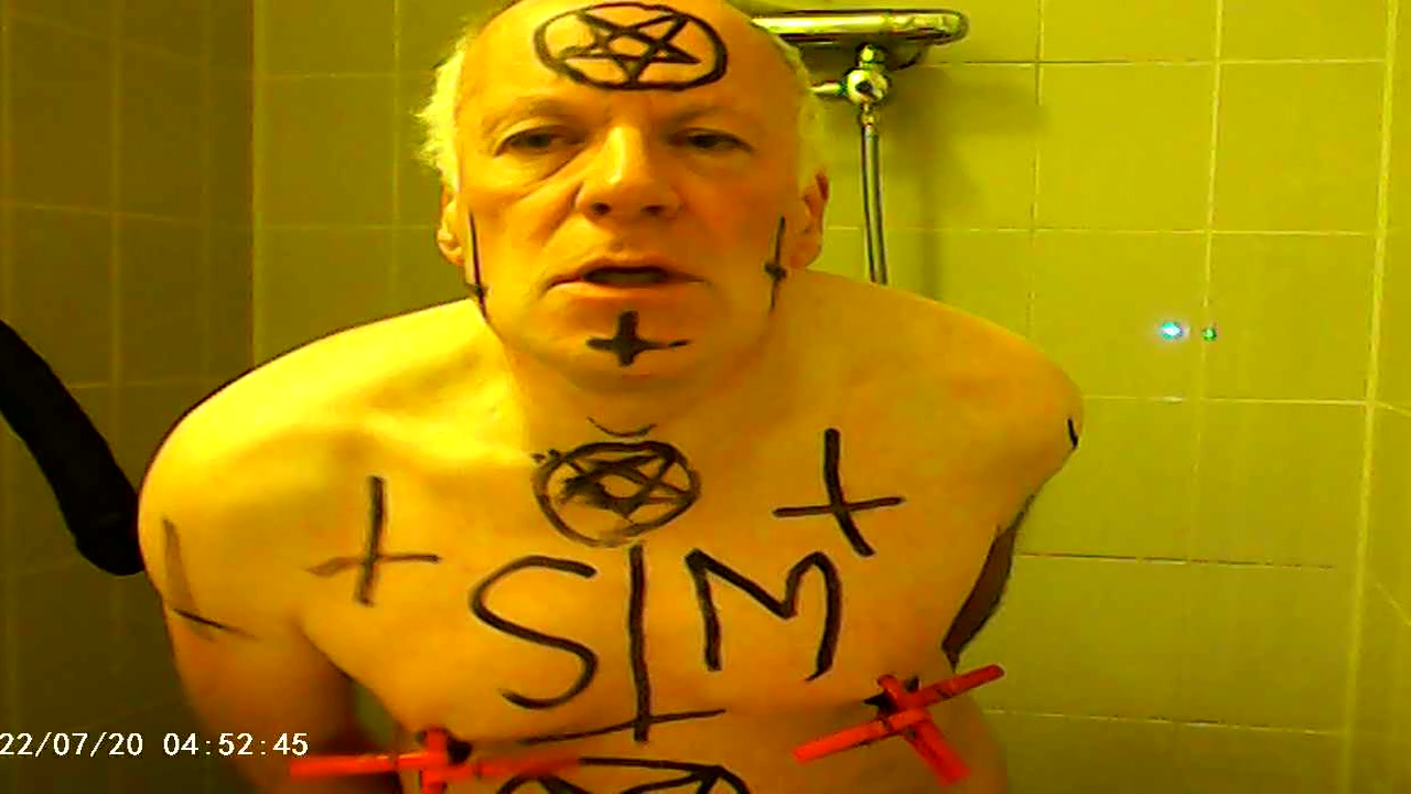 Satan Slave Gets A Satan Enema