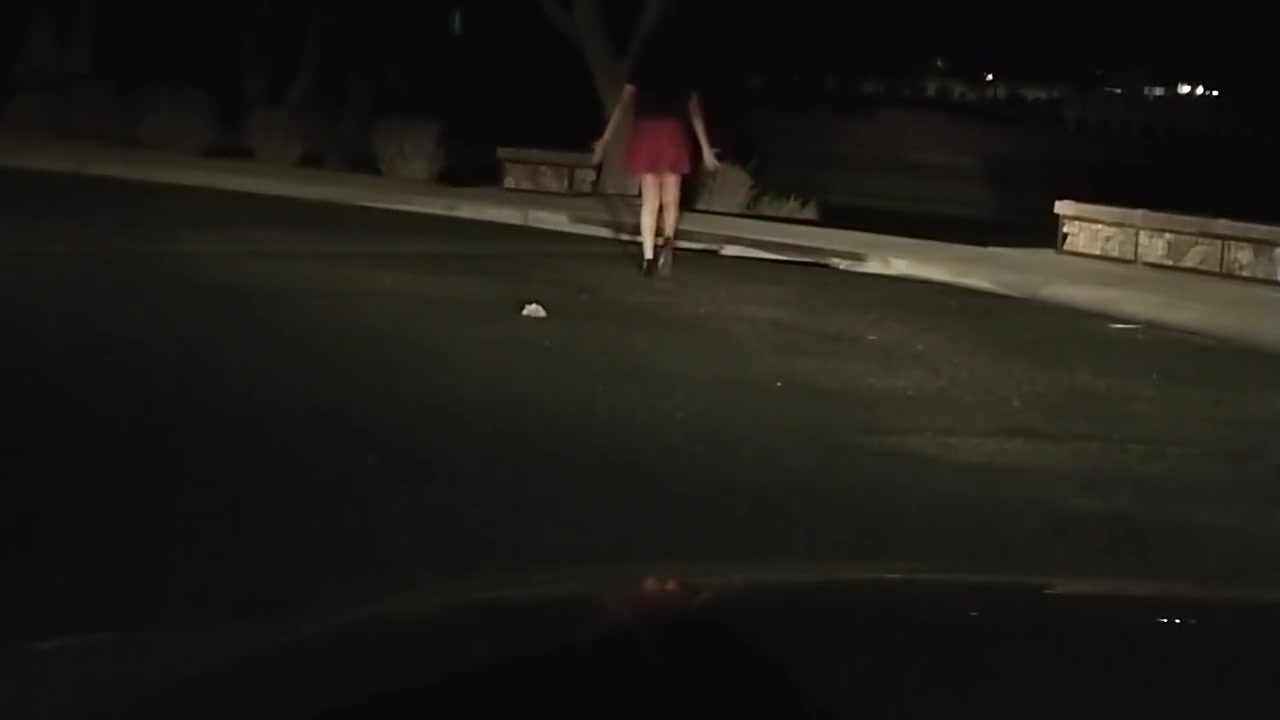 Crossdresser Public Walk