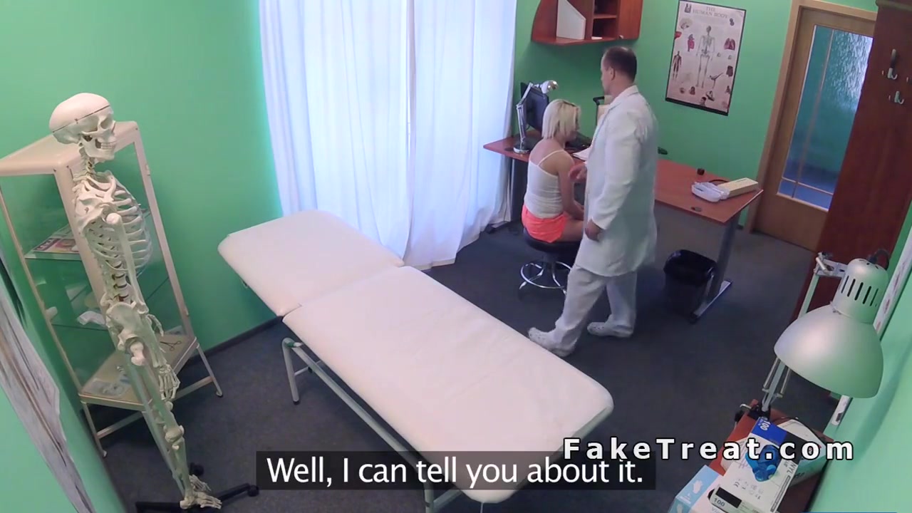 Doctor Touches Blonde Before Fucks Her In