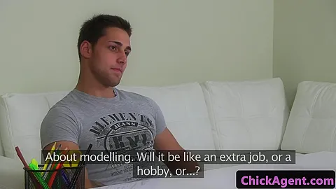 european woman casting agent jizzed on pussy