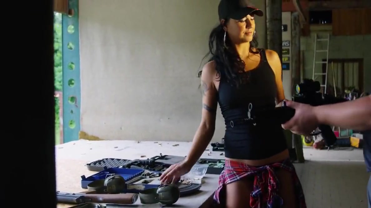 Daniela Kostic Girl With A Big Gun
