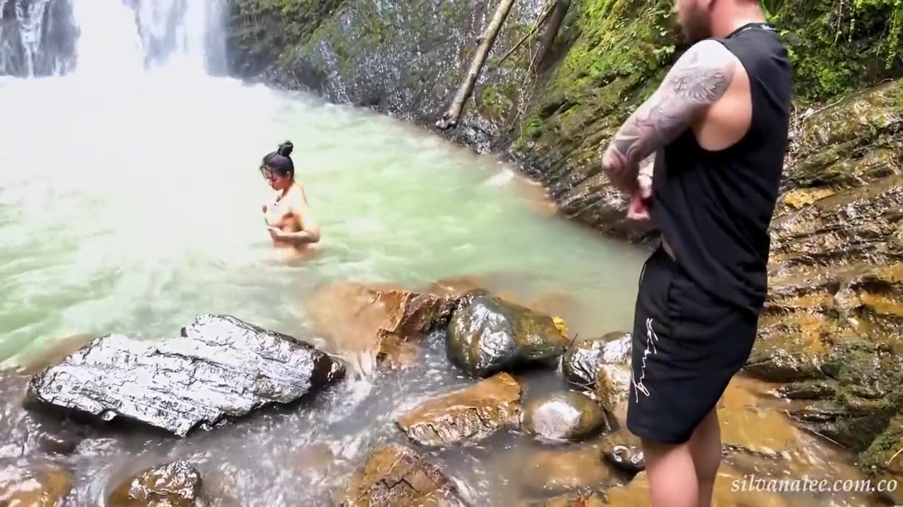 Morbid Masturbates While I Get Naked In The River - Silvana Lee And Brian Evansx