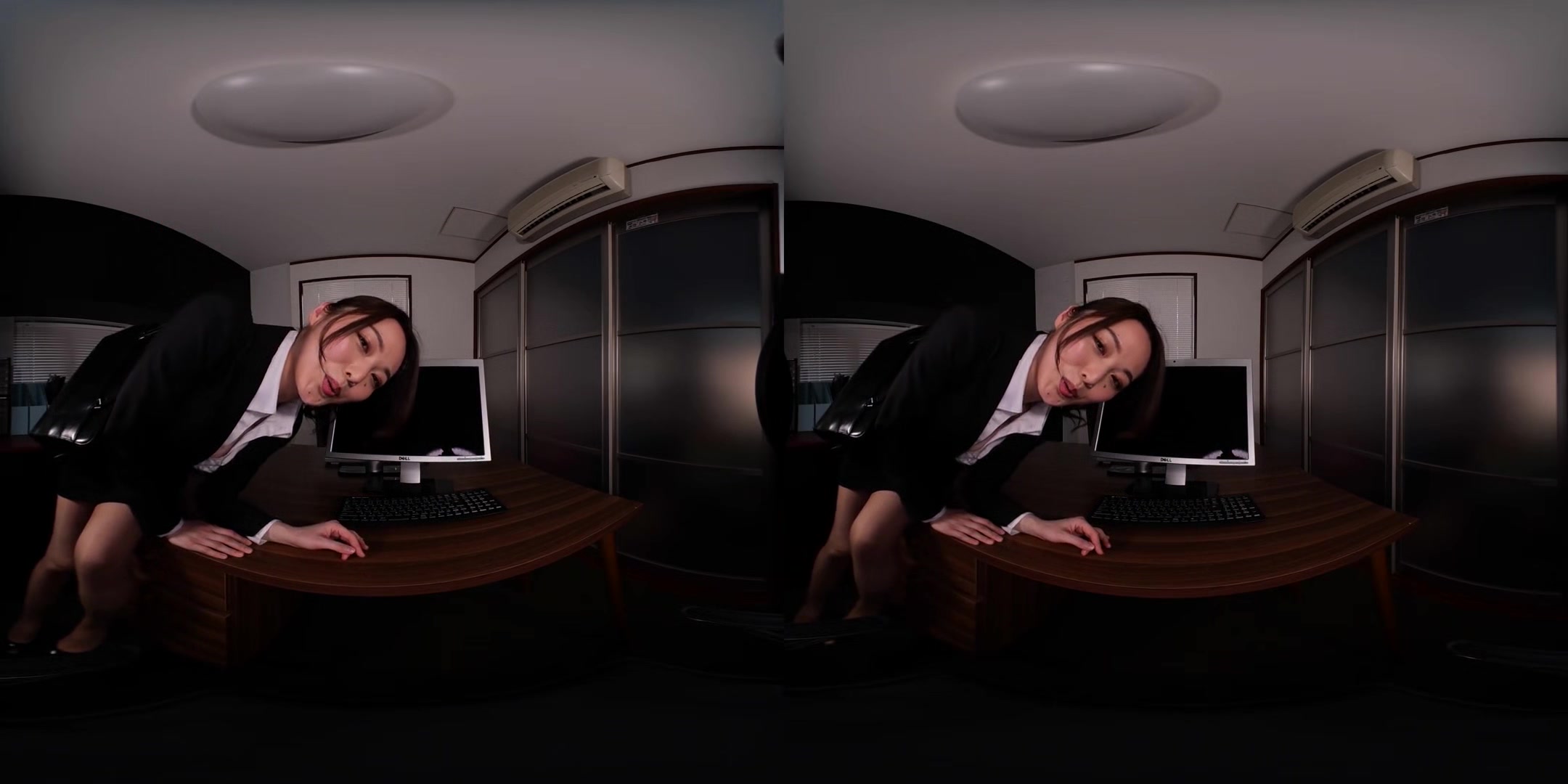 Virtual Dive: Your Boss is Good at Spoiling You; Big Tits OL Softcore Non-Nude Japanese