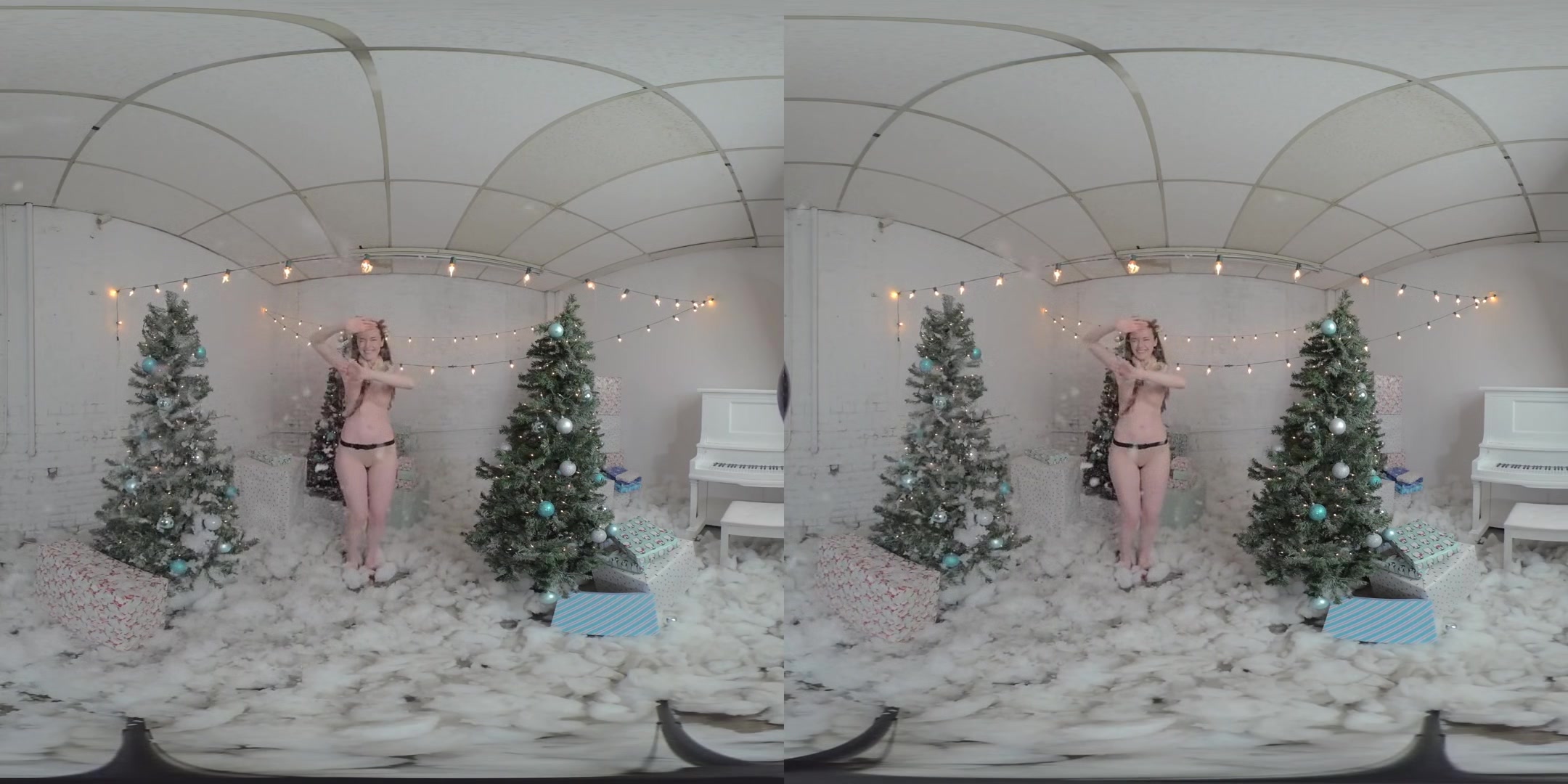 Reindeer - Beautiful Babe Solo Striptease - SexLikeReal