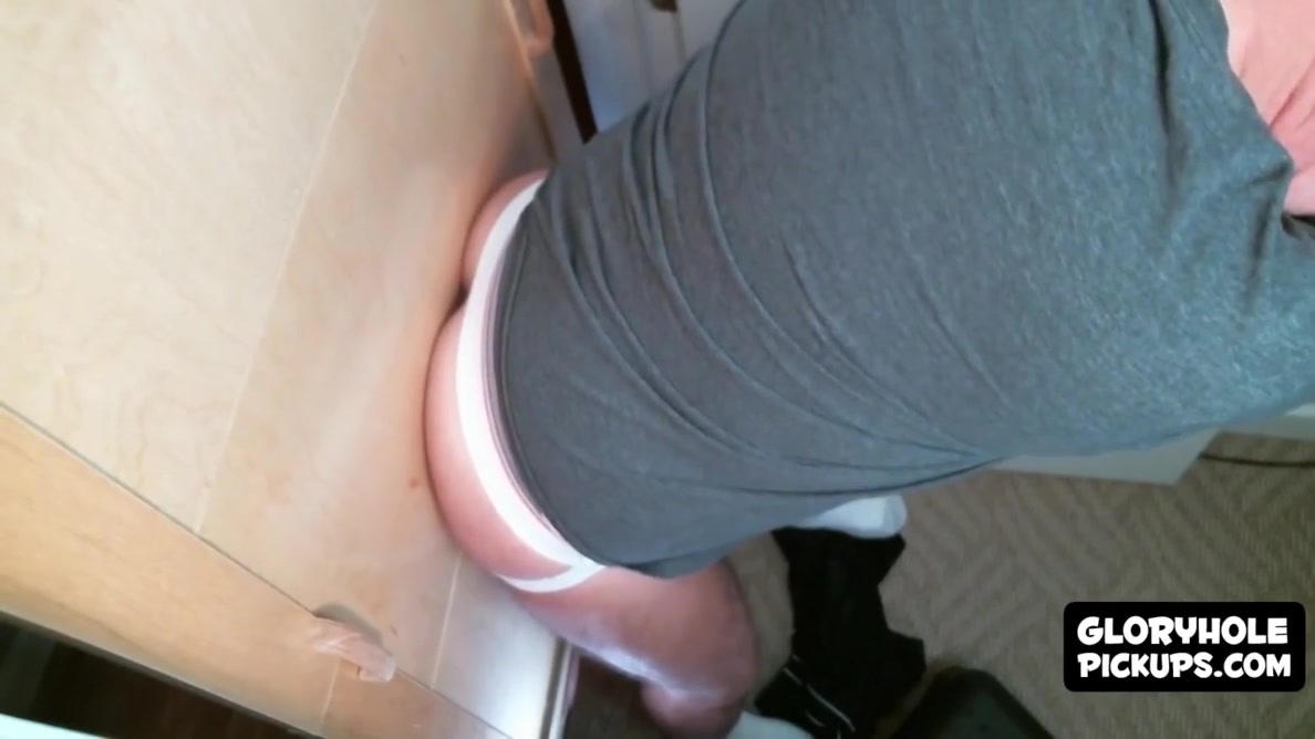 Fat Dude Loves Sucking Glory Hole Cocks More Than Anything
