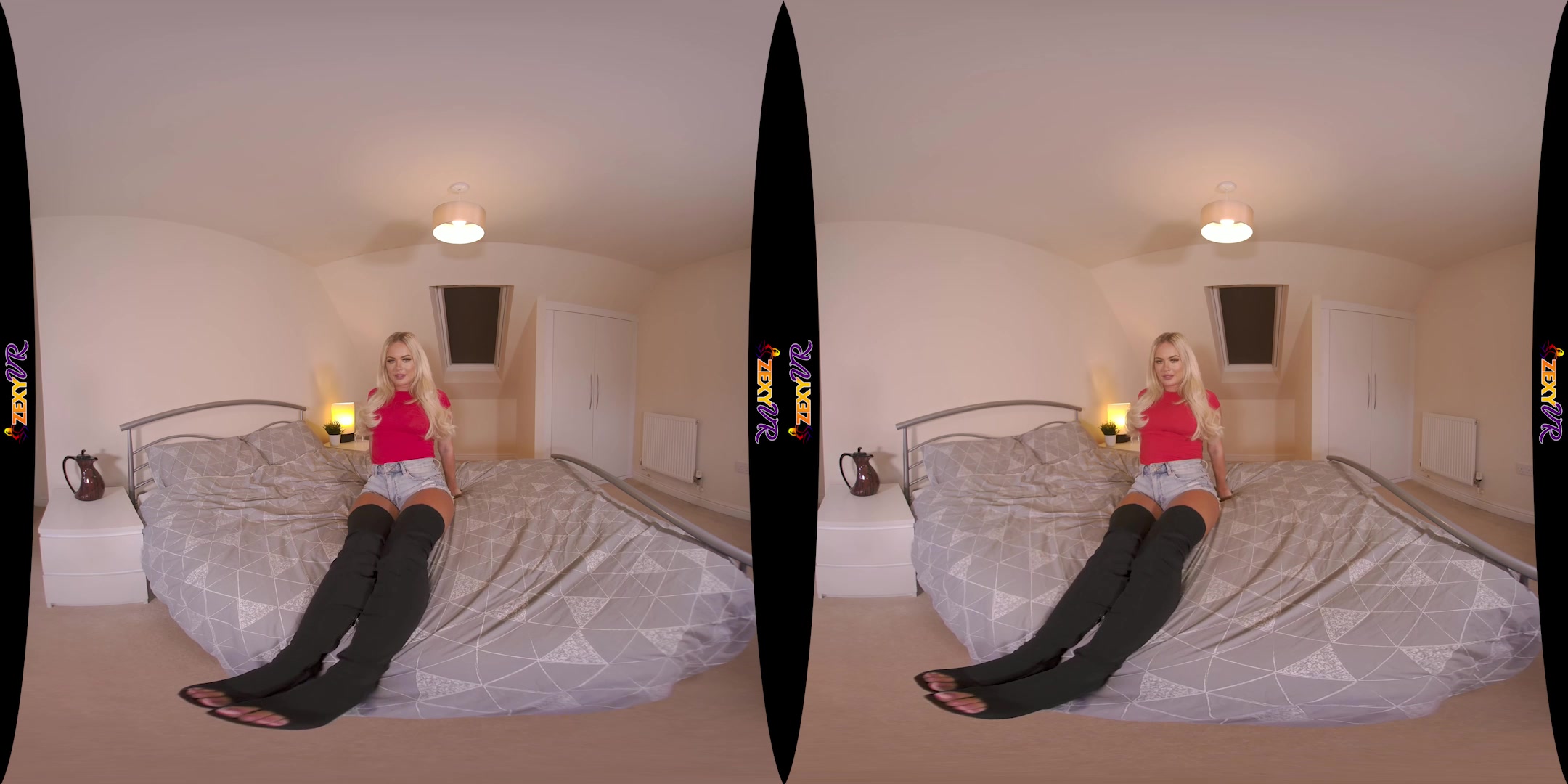 Bedroom Antics featuring Louise - ZexyVR