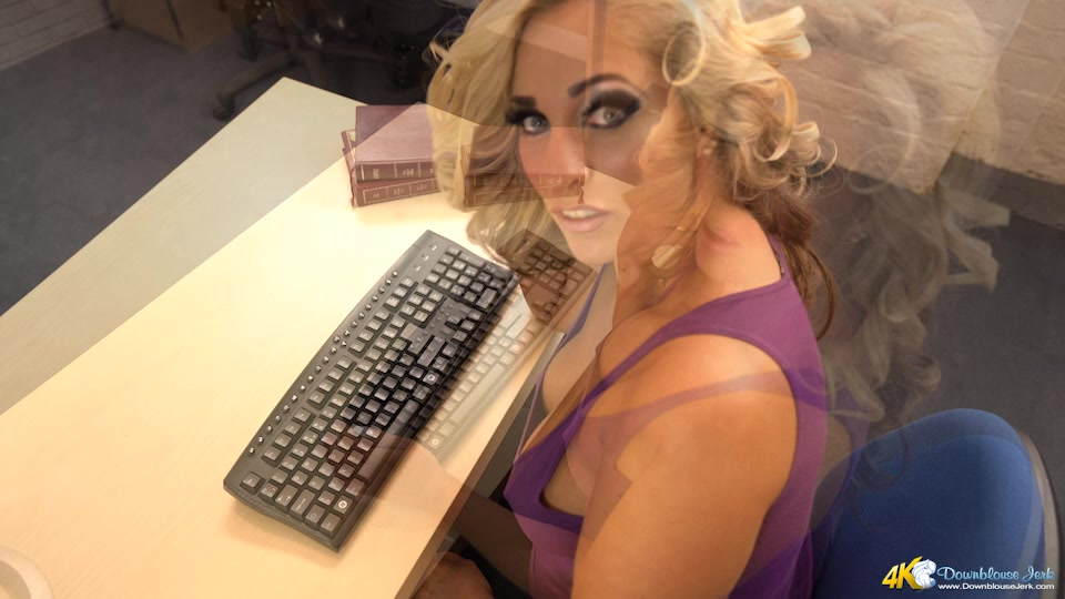 Kellie O'Brian in Office Distractions - DownblouseJerk