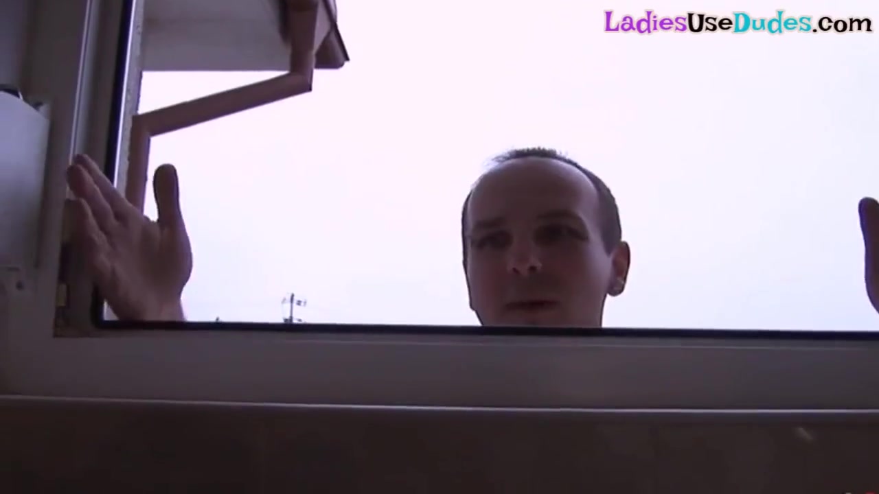 Femdom Babes Threeway Dominate Pervy Guys Ass