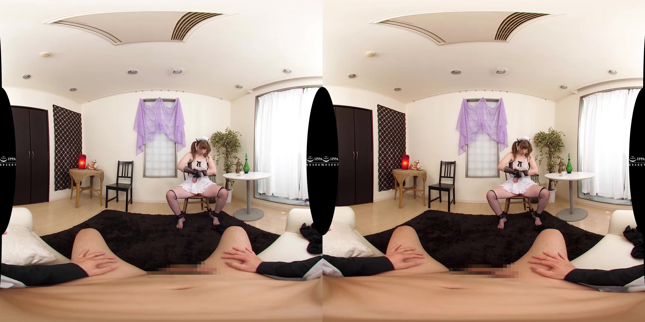 The Blonde Maid Trained to be Your Toy - Gaijin VR JAV Porn Maid Cosplay