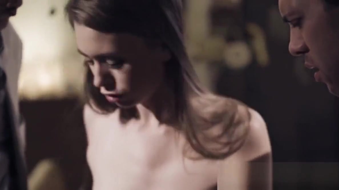 Alluring teen 18+ stepsister smashed by stepdaddy and stepbro