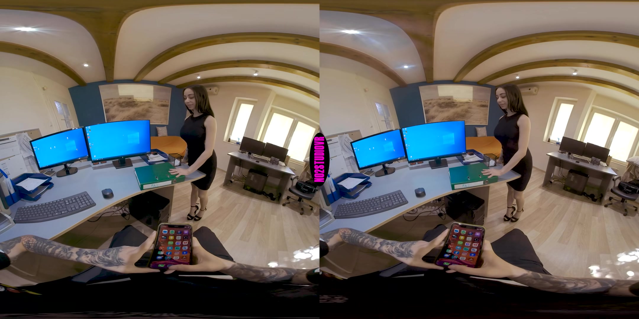 At the Office - Busty Secretary - No2StudioVR