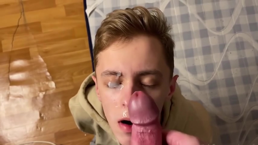 Rubax Video - Skinny Twink Blows Step daddy Then Spurts On His Cock