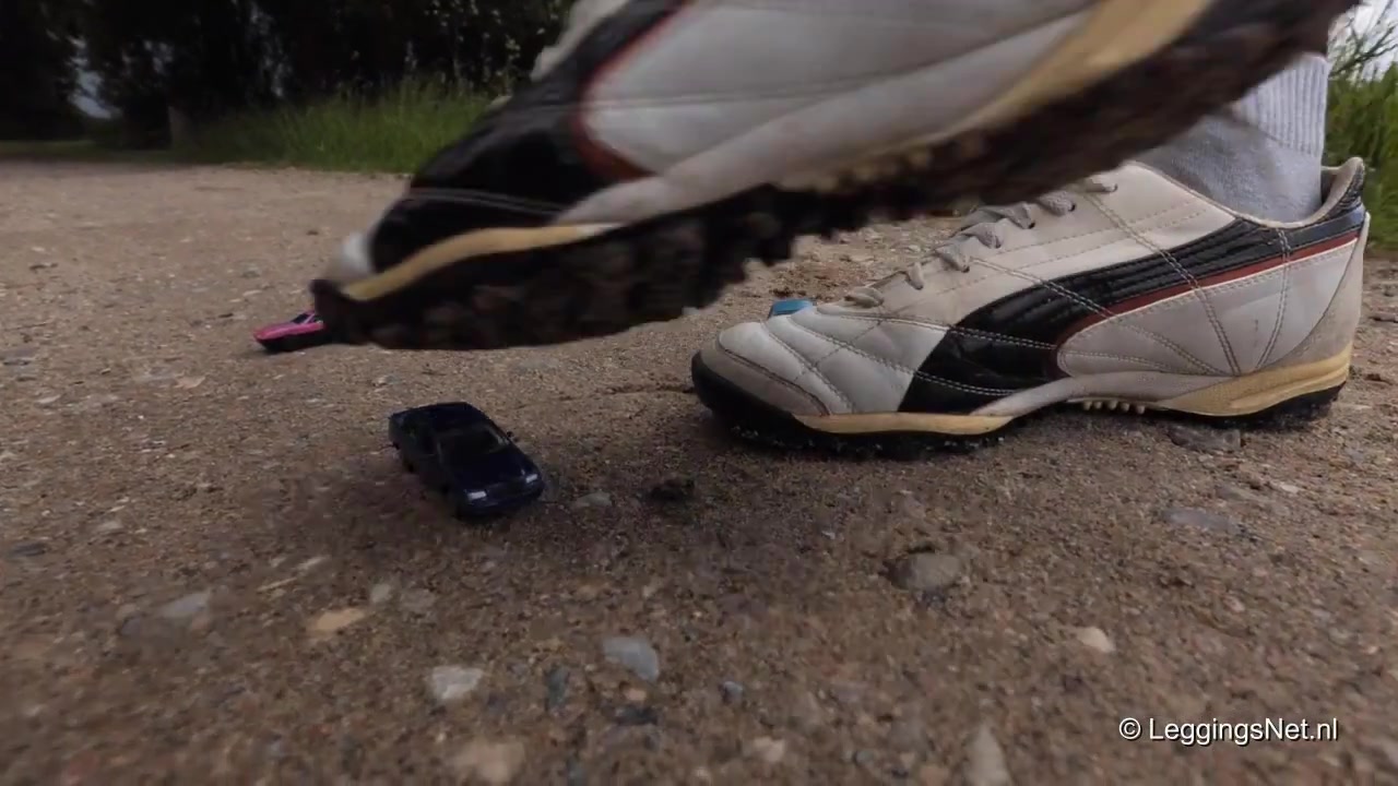 Crushing Beautiful Model Cars