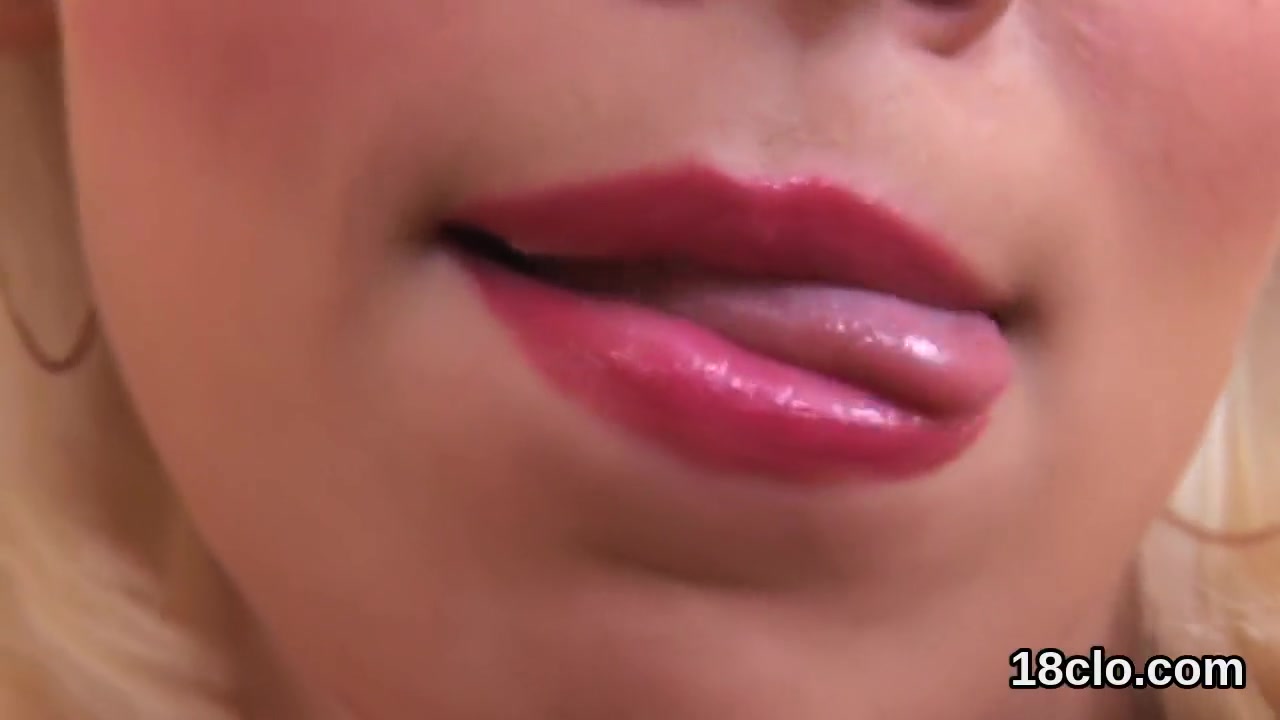 Innocent Nympho Is Opening Up Slim Twat In Closeup And