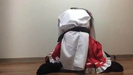 Haruna cosplay crossdresser