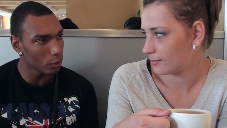 Real public sex with a stunning brunette