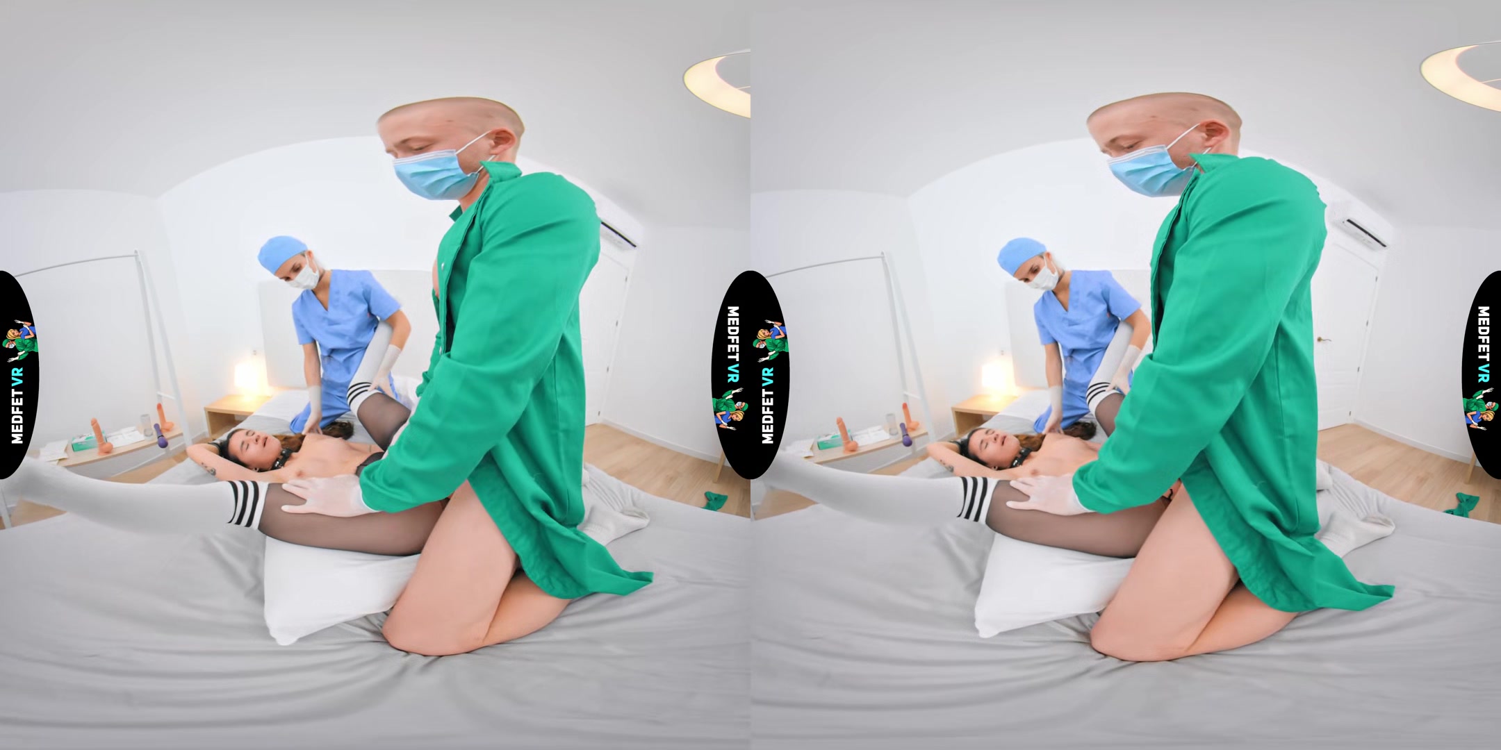College 18yo Teen Fucked By Nurse And Doctor