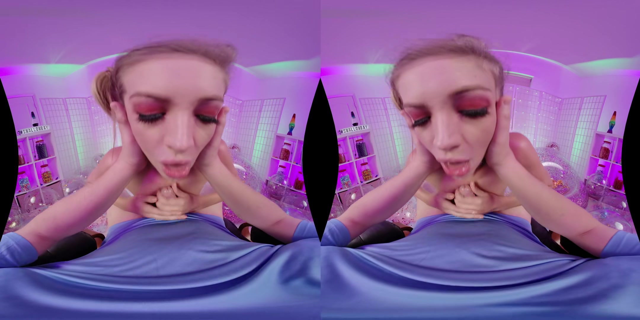 Leah's Licorice Sloppy Blow Job - Swallowbay