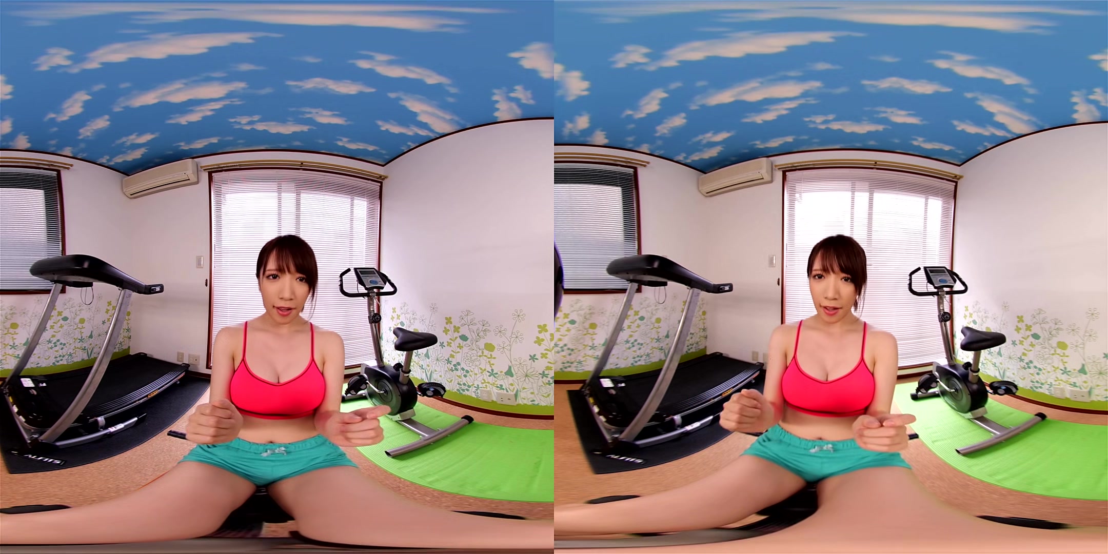A World Where You Won’T Get In Trouble For Checking Out Your Teacher - Big Tits Asian Workout