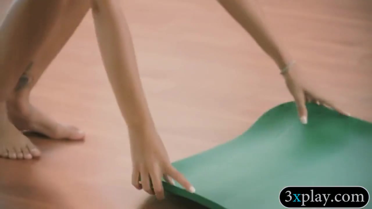 Busty Trainer And Hot Girls Yoga Session While