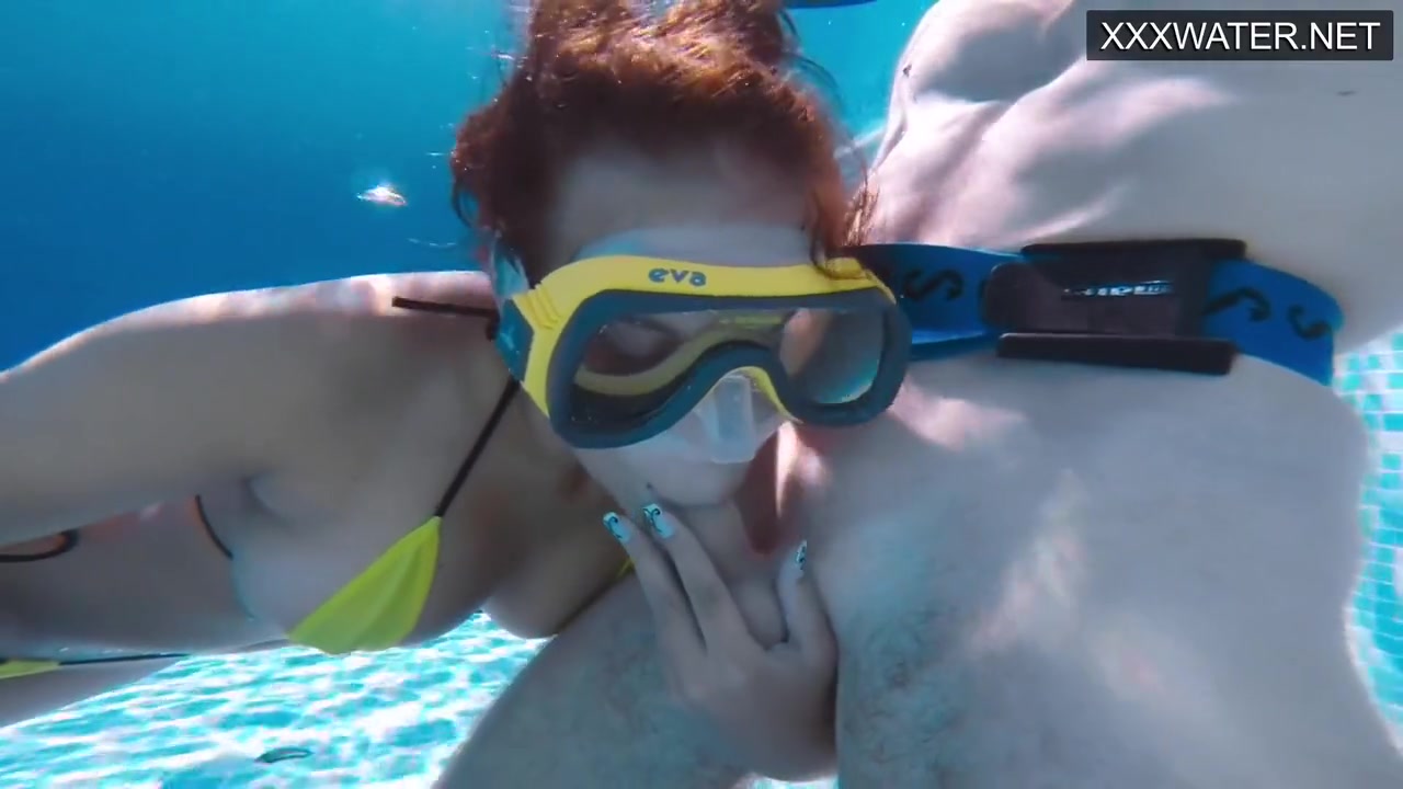 She Gives Up In Orgasms In The Swimming Pool With Big Cock
