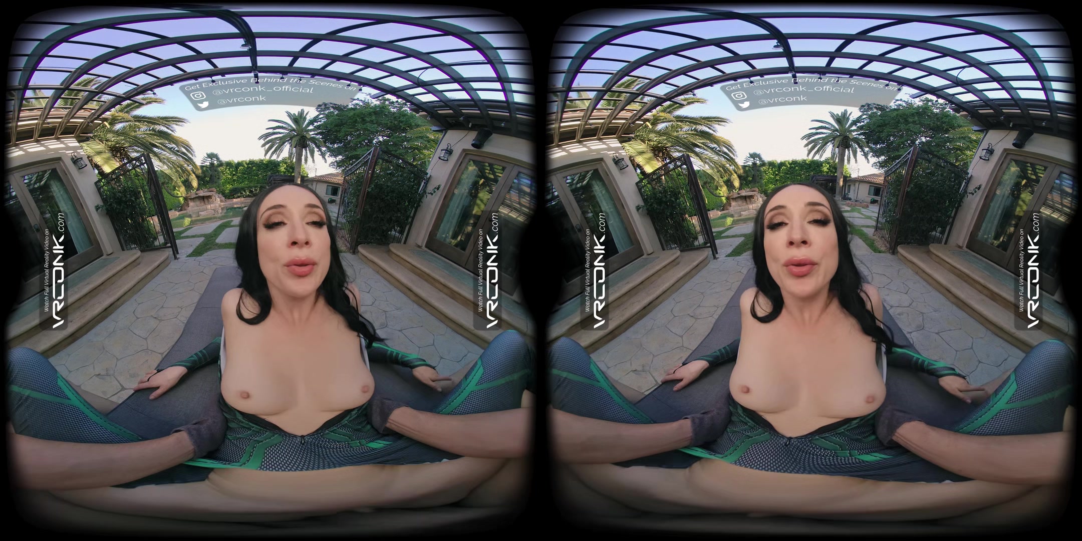 VR Conk brunette fucking cosplay Hela parody POV in VR Porn