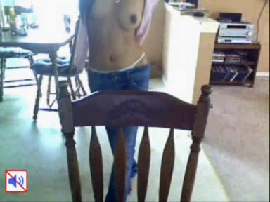 Asian sexy girl stripping in front of the webcam