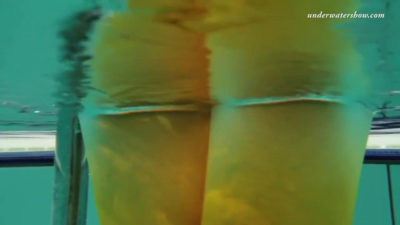 Swimming Pool Erotics In Cute Fishnets
