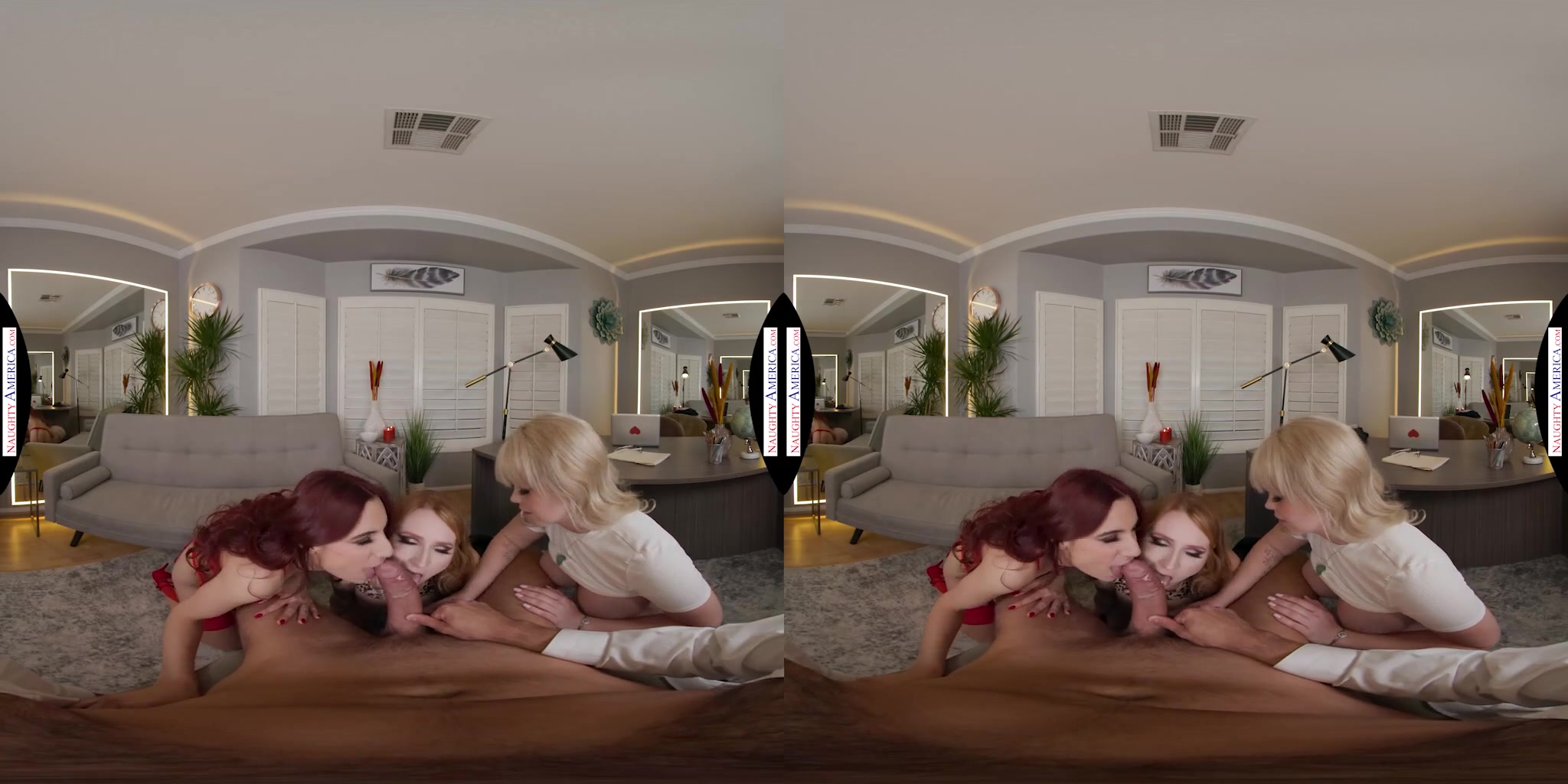 Kay Carter & Skye Mae seek the guidance of therapist April Snow on how to take care of their man's big dick energy